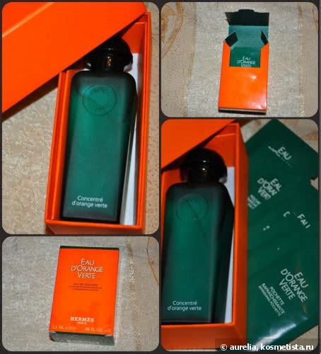 Такой особенный аромат Eau D’Orange Verte от Hermes